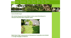 Desktop Screenshot of ferienhaus-kratzmuehle.de